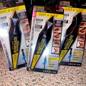 Wet n wild renegade mascara x3